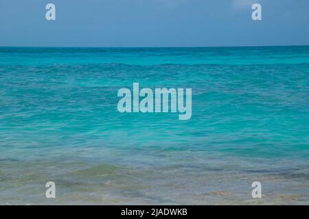 L'île de San Andrés, Colombie, connue pour sa mer des sept couleurs Banque D'Images