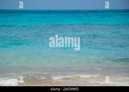 L'île de San Andrés, Colombie, connue pour sa mer des sept couleurs Banque D'Images