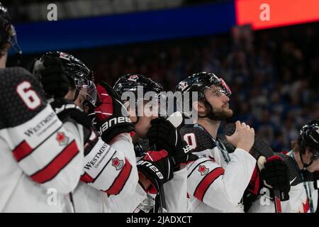 Tampere, Finlande. 29th mai 2022. (Canada) lors du Championnat du monde de hockey de l'IIfH - Médaille d'or finale - Finlande contre Canada, Hockey sur glace à Tampere, Finlande, mai 29 2022 crédit: Independent photo Agency/Alay Live News Banque D'Images