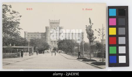 3rd, Arsenalstraße - Arsenal - Armée - Musée d'Histoire, carte postale. Inconnu Banque D'Images