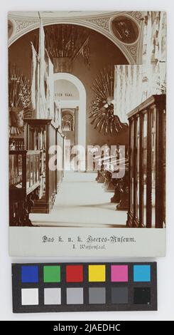 3rd, Arsenalstraße - Arsenal - Musée d'histoire de l'Armée - intérieur - salle des armes, carte postale. Inconnu Banque D'Images