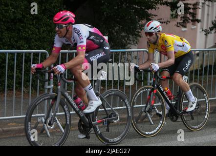 Benjamin Thomas de Cofidis lors de la course cycliste UCI ProSeries 2022, étape 4, Martigné-sur-Mayenne > Laval (180 km) le 29 mai 2022 à Laval, France. Photo de Laurent Lairys/ABACAPRESS.COM Banque D'Images