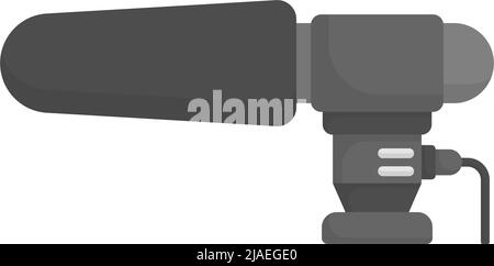 Illustration vectorielle de modèle de conception d'icône de microphone de caméra Illustration de Vecteur