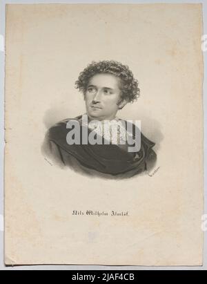 Nils Wilhelm Almlöf. Johan Elias Cardon (1802-1878), Lithorapher, après : Johan Gustaf Sandberg (1782-1854), artiste Banque D'Images