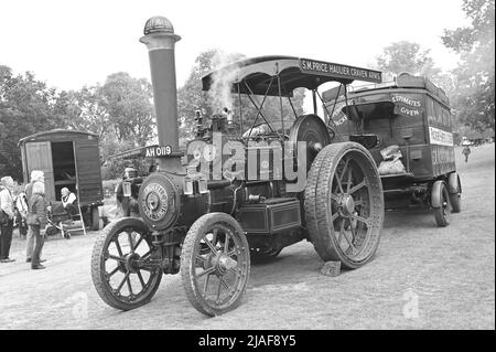 Horsted Keynes, West Sussex, UK-May 29 2022: Un moteur de traction tournant chez Horsted Keynes. Banque D'Images