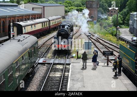 Chambre Standard classe 5 73082 Camelot à la gare de Sheffield Park. Banque D'Images