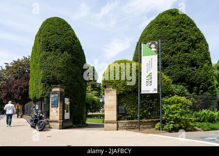 Luxembourg, mai 2022. Vue extérieure du centre culturel Villa Vauban dans le centre-ville Banque D'Images