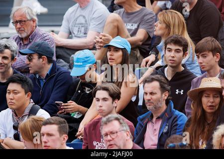 BARCELONE - APR 22: Les gens regardent le tournoi de tennis de Barcelone Open Banc Sabadell au Real Club de Tenis Barcelone le 22 avril 2022 à Barcelone, SP Banque D'Images