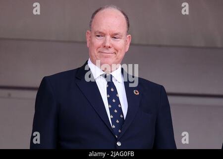 Le Prince Albert II de Monaco assiste au Grand Prix de Monaco F1 au circuit de Monaco le 29 mai 2022 à Monte-Carlo, Monaco. Banque D'Images