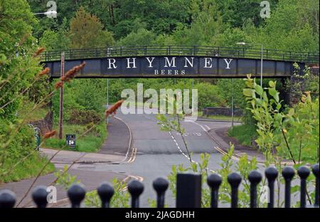 Rhymney Brewery Beers -Thomas Industrial Estate, Gilchrist, Blaenavon, Pontypool , pays de Galles du Sud, ROYAUME-UNI, NP4 9RL Banque D'Images