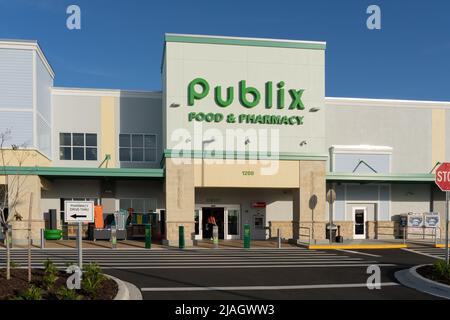 Un des magasins Publix à Orlando, FL, USA. Banque D'Images