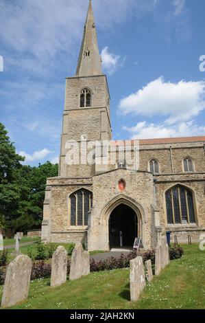 St Peter & St Paul, Fenstanton, Cambridgeshire Banque D'Images