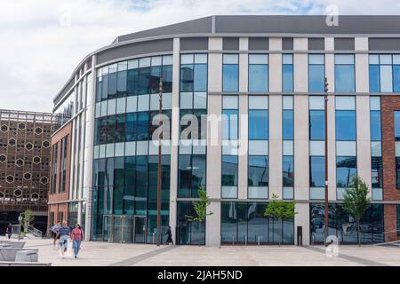 The Register Office, Time Square, Warrington, Cheshire, Angleterre, Royaume-Uni Banque D'Images
