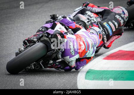 Mugello, Italie. 29th mai 2022. Courses de MotoGP Oakley Grand Prix d'Italie au circuit de Mugello, Mugello, Italie, 29 mai 2022 en photo: Zarco Carreras del Gran Premio Oakley de MotoGP de Italia en el Circuito de Mugello, Italia, 29 de Mayo de 2022 POOL/ MotoGP.com/Cordon les images de presse seront à usage éditorial seulement. Crédit obligatoire: © motogp.com crédit: CORMON PRESSE/Alay Live News Banque D'Images