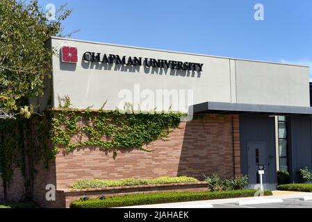 ORANGE, CALIFORNIE - 14 MAI 2020 : le musée d'art de Californie de Hilbert à l'université Chapman. Banque D'Images