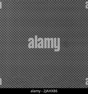 arrière-plan en grille métallique monochrome avec motif de points noirs. Banque D'Images
