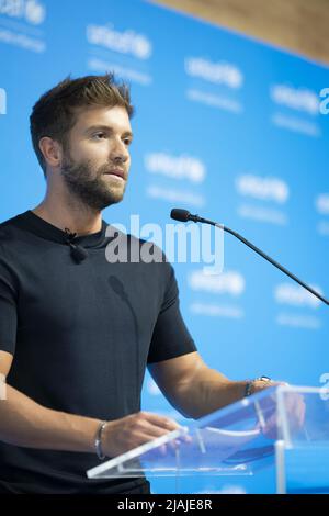 Pablo Alboran, musicien et chanteur-compositeur espagnol, est nommé ambassadeur de l'UNICEF à Madrid, en Espagne, avec: Pablo Alboran où: Madrid, Espagne quand: 24 juin 2021 crédit: Oscar Gonzalez/WENN Banque D'Images