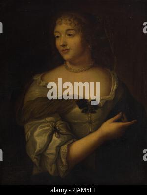 Portrait de Marie de Rabutin Chantal, marquise de Sévigné (1626-1696) inconnu Banque D'Images