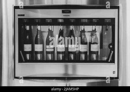 Producteurs de vin locaux à Swan Valley, Perth. Banque D'Images