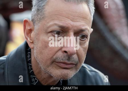 Cologne, Allemagne. 30th mai 2022. Acteur Jeff GOLDBLUM, Etats-Unis, tapis rouge, spectacle tapis rouge, arrivée, Première de film JURASSIC WORLD - Un NOUVEL ÂGE sur 30 mai 2022 à Koeln, Credit: dpa/Alamy Live News Banque D'Images