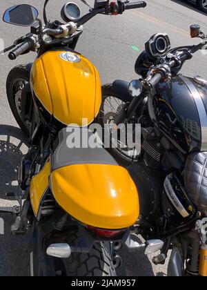 New York, NY, États-Unis. 25th mai 2022. Brooklyn motos. (Credit image: © John Marshall Mantel/ZUMA Press Wire) Banque D'Images