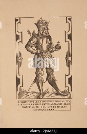 Sigismund I The Old (1467 1548), roi de Pologne, grand-duc d'IIthuania. Dudrak, Andrzej Jan (1835 1873) Banque D'Images