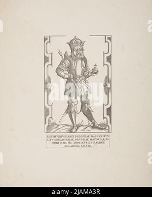 Sigismund I The Old (1467 1548), roi de Pologne, grand-duc d'IIthuania. Dudrak, Andrzej Jan (1835 1873) Banque D'Images