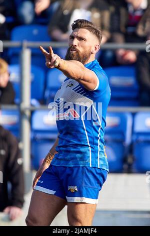 Jarrod Sammut, joueur de rugby, jouant pour Barrow Raiders Banque D'Images