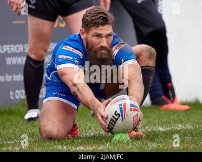 Jarrod Sammut, joueur de rugby, jouant pour Barrow Raiders Banque D'Images