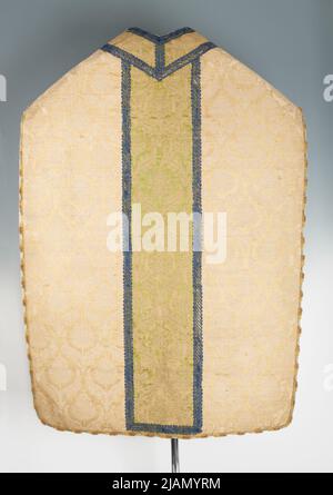 Chasuble en tissu de soie inconnu Banque D'Images