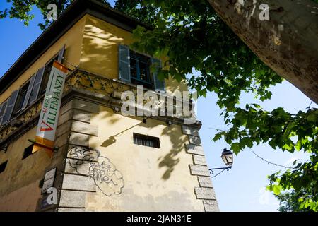 Restaurant Maison Villemanzy, quartier Croix-Rousse, Lyon, Rhône-Alpes Auvergne, Centre-est de la France Banque D'Images