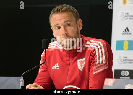 Wroclaw, Pologne. 31st mai 2022. Wroclaw, Pologne, 31 mai 2022. Conférence de presse avant le match du Groupe de la Ligue des Nations de l'UEFA A4 entre la Pologne et le pays de Galles à la Tarczynski Arena de Wroclaw, Pologne photo: Chris Gunter crédit: Piotr Zajac/Alamy Live News Banque D'Images