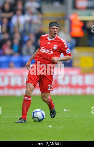 Liverpool Jamie Carragher 2009 Banque D'Images