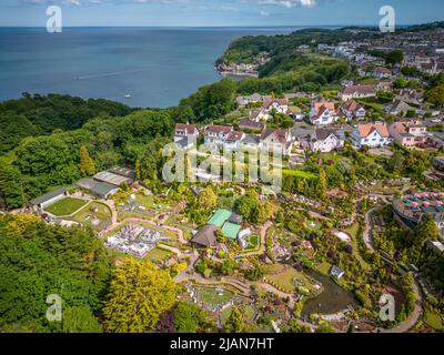 Torquay, Royaume-Uni. 31st mai 2022. Babbacombe, Royaume-Uni. Mardi 31 mai 2022. Vue sur le village modèle de Babbacombe à Torquay, Devon. Attraction touristique populaire, avec des modèles pour le Jubilé de platine. Credit: Thomas Faull/Alamy Live News Banque D'Images