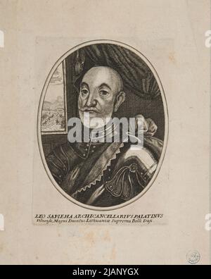 Lew Sapieha (1557 1633), chancelier de l'IIthuania et Voivode de Vilnius, le Hetman de l'IIthuanien. Unknown, Hondius, Willem (vers 1600 1660) Banque D'Images