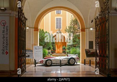 Modène, Italie, mai 2022, Maserati Type 420 M 58 sport automobile compétition, véhicule d'époque et historique, Motor Valley exibition, Musée Etense de Moden Banque D'Images