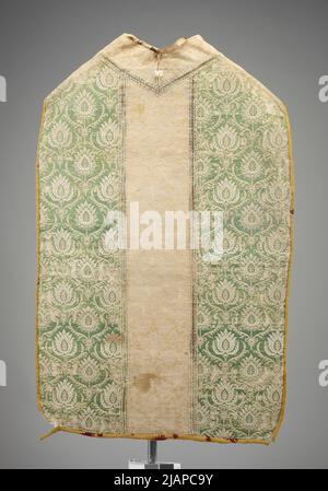 Chasuble en tissu semi-soie inconnu Banque D'Images