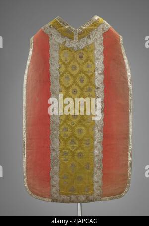 Chasuble en tissu de soie inconnu Banque D'Images