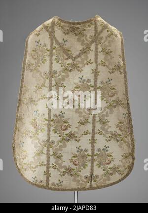 Chasuble en tissu de soie inconnu Banque D'Images