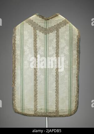 Chasuble en tissu de soie inconnu Banque D'Images