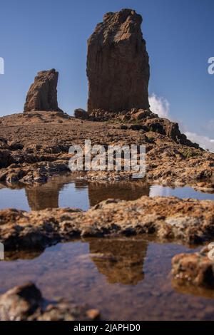 Roque Nublo (Grande Canarie) Banque D'Images