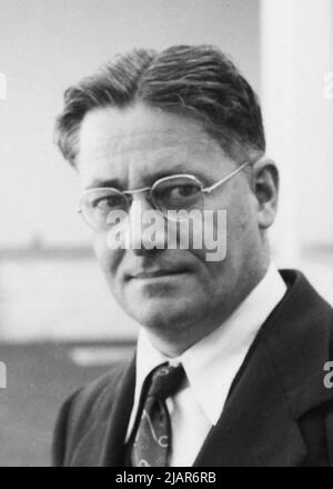 Le scientifique australien Howard Florey ca. 1960 Banque D'Images