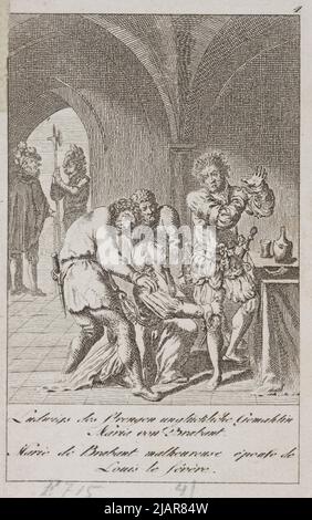 Ludwigs des Stricict épouse incassable Marie von Brabant. Illustration n° 4 (à partir de 12) de l'histoire du Moyen Age, publié dans: Gothaisches Paperback sur 1794. Avec cuivre. Gotha, avec Carl Wilh. Ettinger (copie) Henne, Eberhard Siegfried (1759 1828), Chodowiecki, Daniel Nikolaus (1726 1801) Banque D'Images