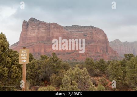 Courthouse Butte, Sedona, Arizona Banque D'Images