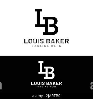 L H LH HL lettre Monogram initial logo modèle. Convient à General Sports Fitness Construction Finance Company Business Corporate Shop Illustration de Vecteur