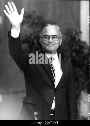 Portrait des Bundesgeräsidenten Dr. Rainer Barzel. Banque D'Images