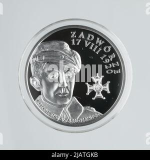 République polonaise, 20 zlotys, Varsovie; 2017 Polish Termophile Zadwórze Banque nationale de Pologne, Mennica Polska S.A., Wałrzak, Urszula Banque D'Images