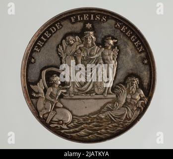 Bliżej Kultury la médaille de Berlin coin Loos, Kullrich, Wilhelm (1821 1887) Banque D'Images