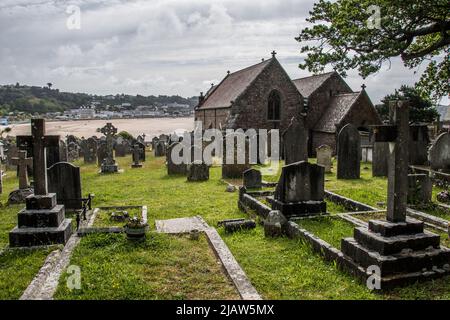 Paysages et nature Île de Jersey - Île de la Manche - Kanalinsen Banque D'Images