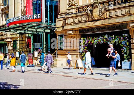 Royal Exchange Theatre, place St Annes, Manchester, Angleterre Banque D'Images